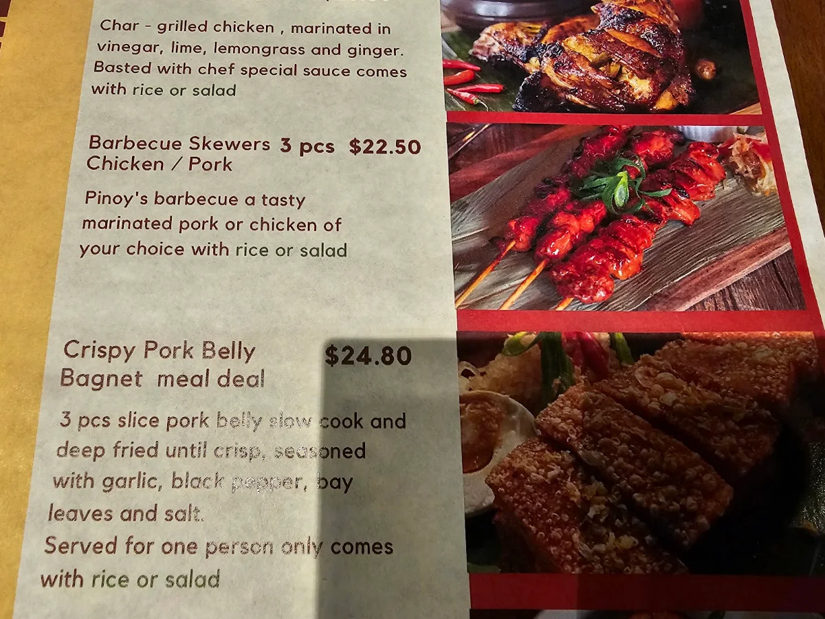 Menu, SoulFood Fusion House Cafe & Restaurant