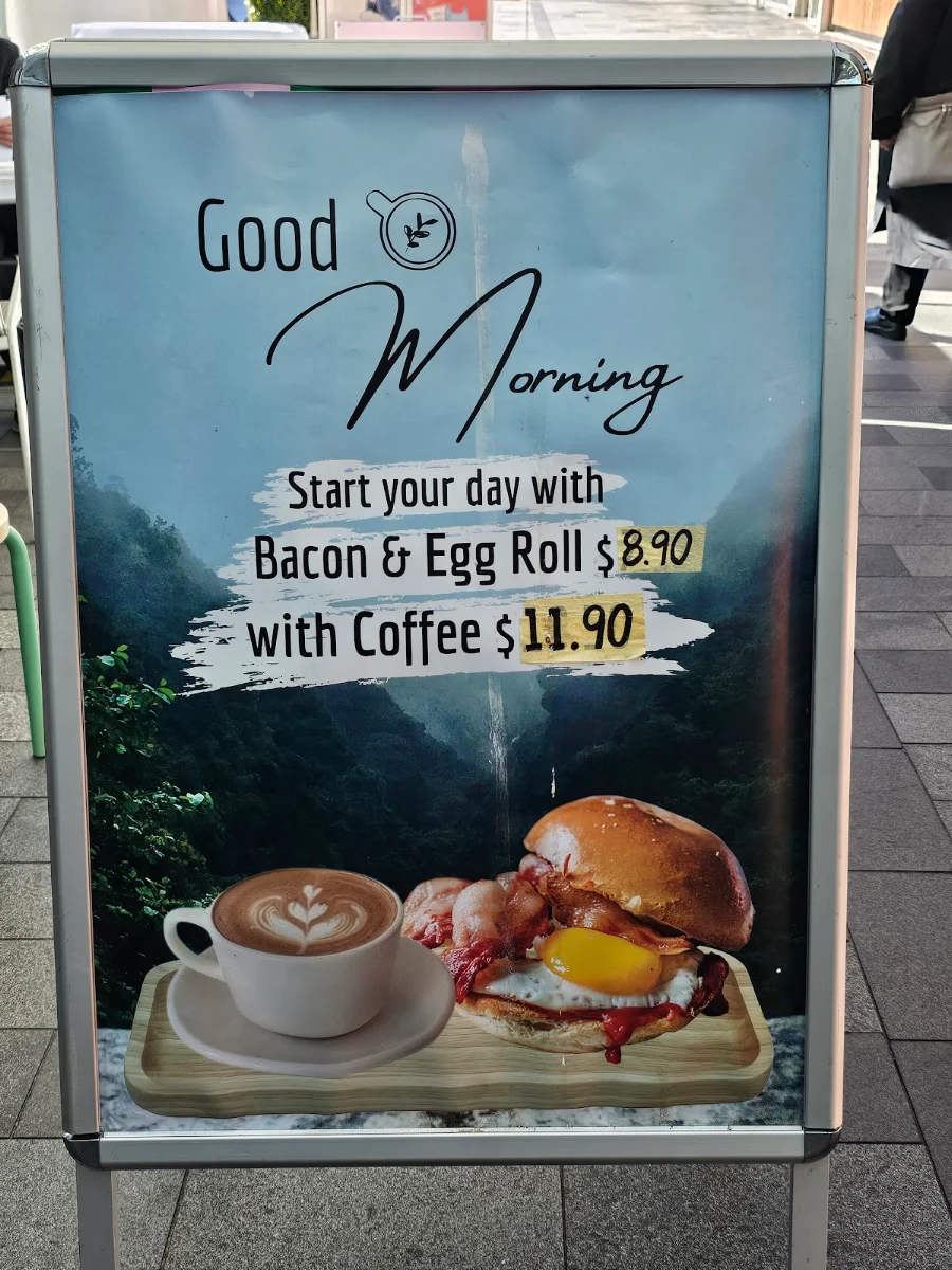 Menu, Cafe Forest