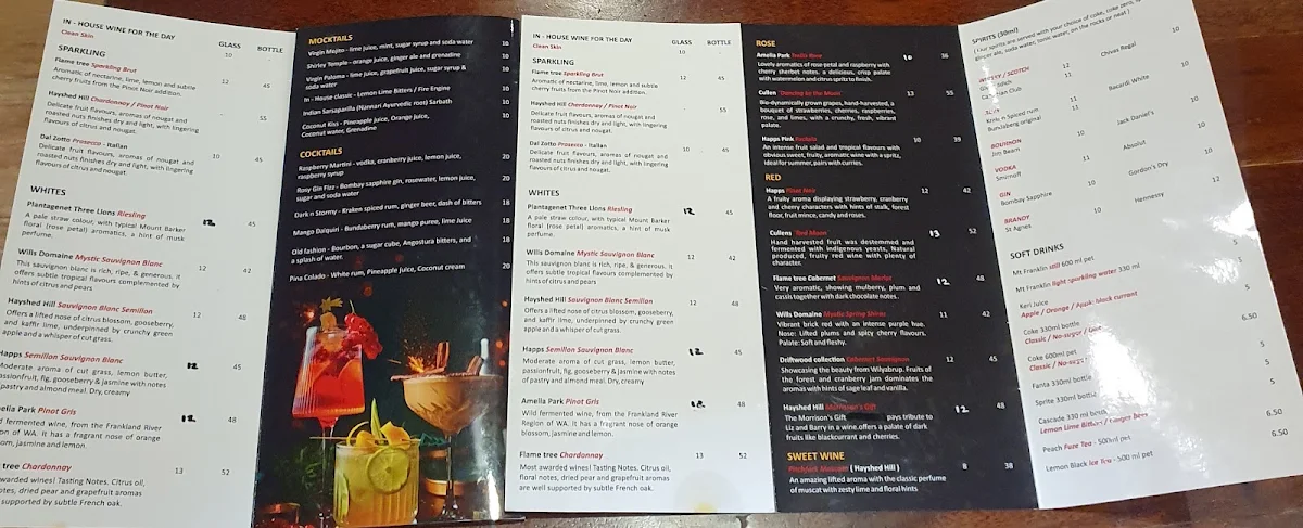 Menu, Spice Odysee - The Hidden Kitchen Indian Restaurant