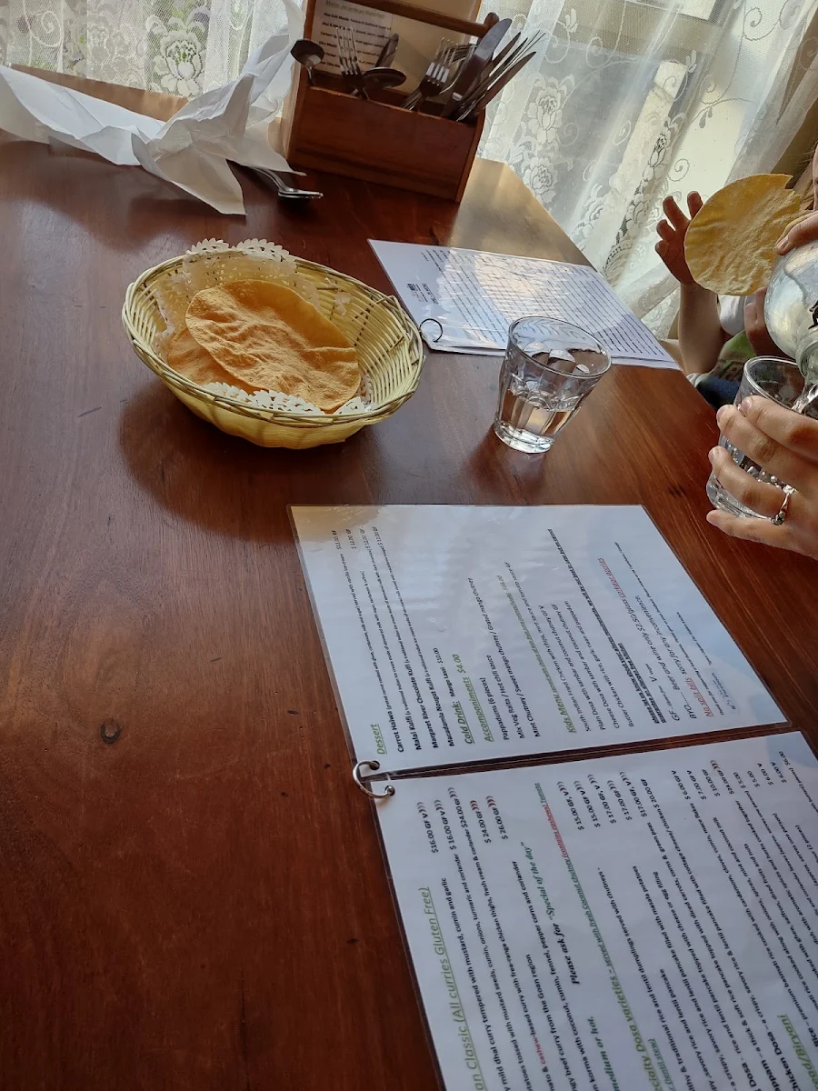 Menu, Spice Odysee - The Hidden Kitchen Indian Restaurant