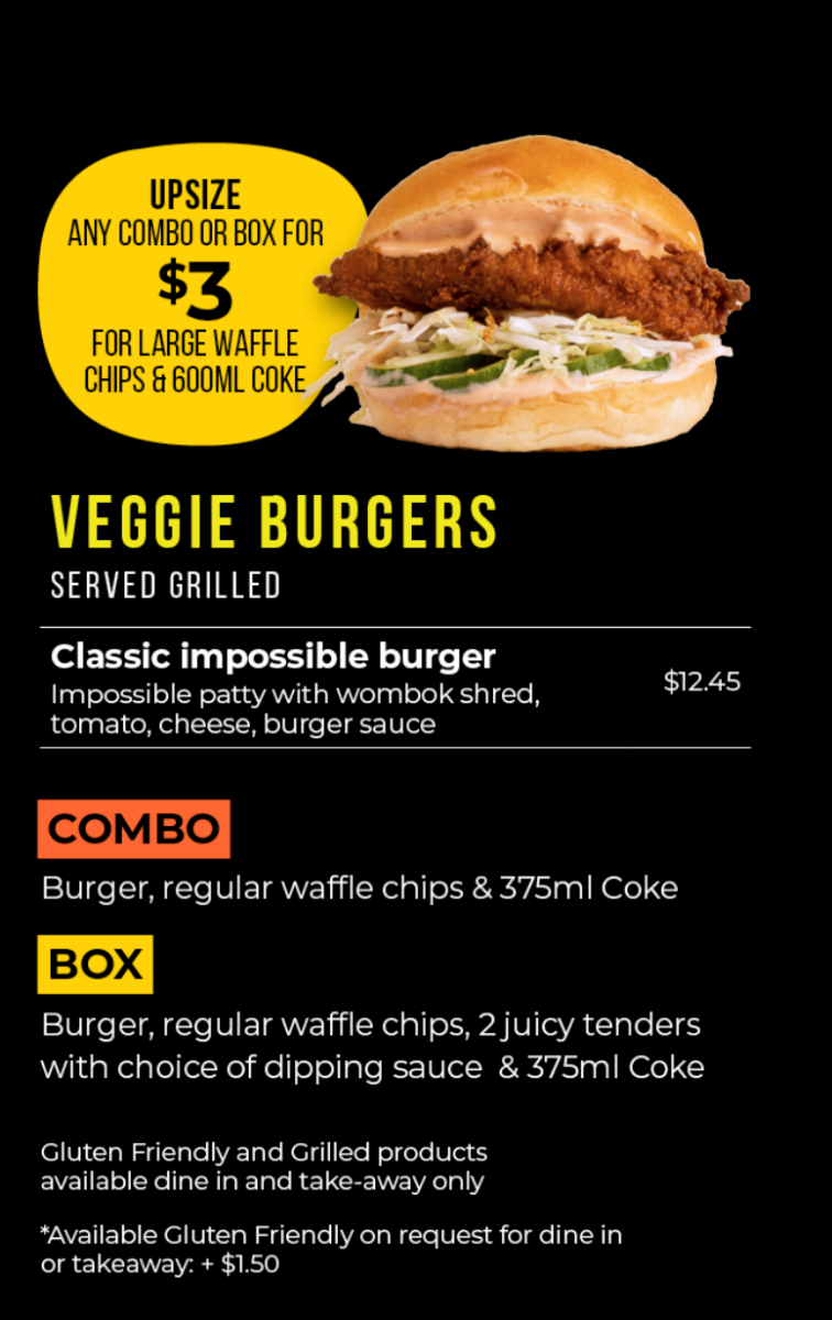 Menu, Kckn Chkn