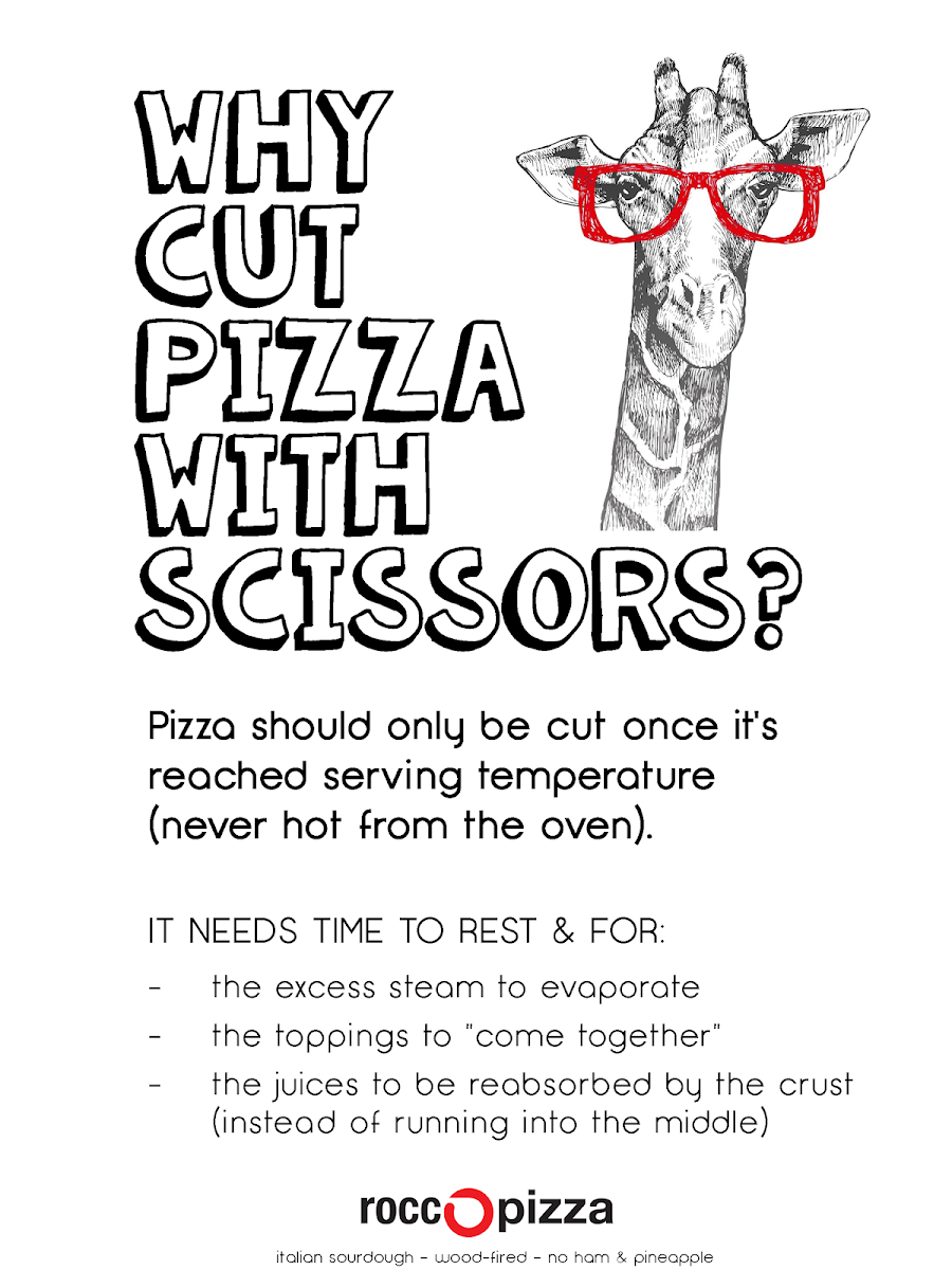 Menu, ROCCO'S - Wood Oven Sourdough Pizza on Grange