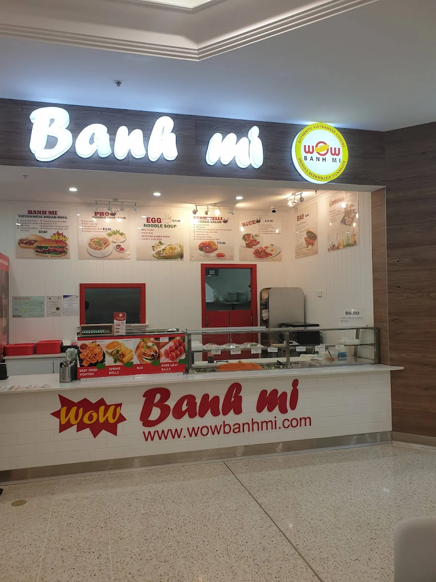 Menu, Wow Banh Mi Stafford