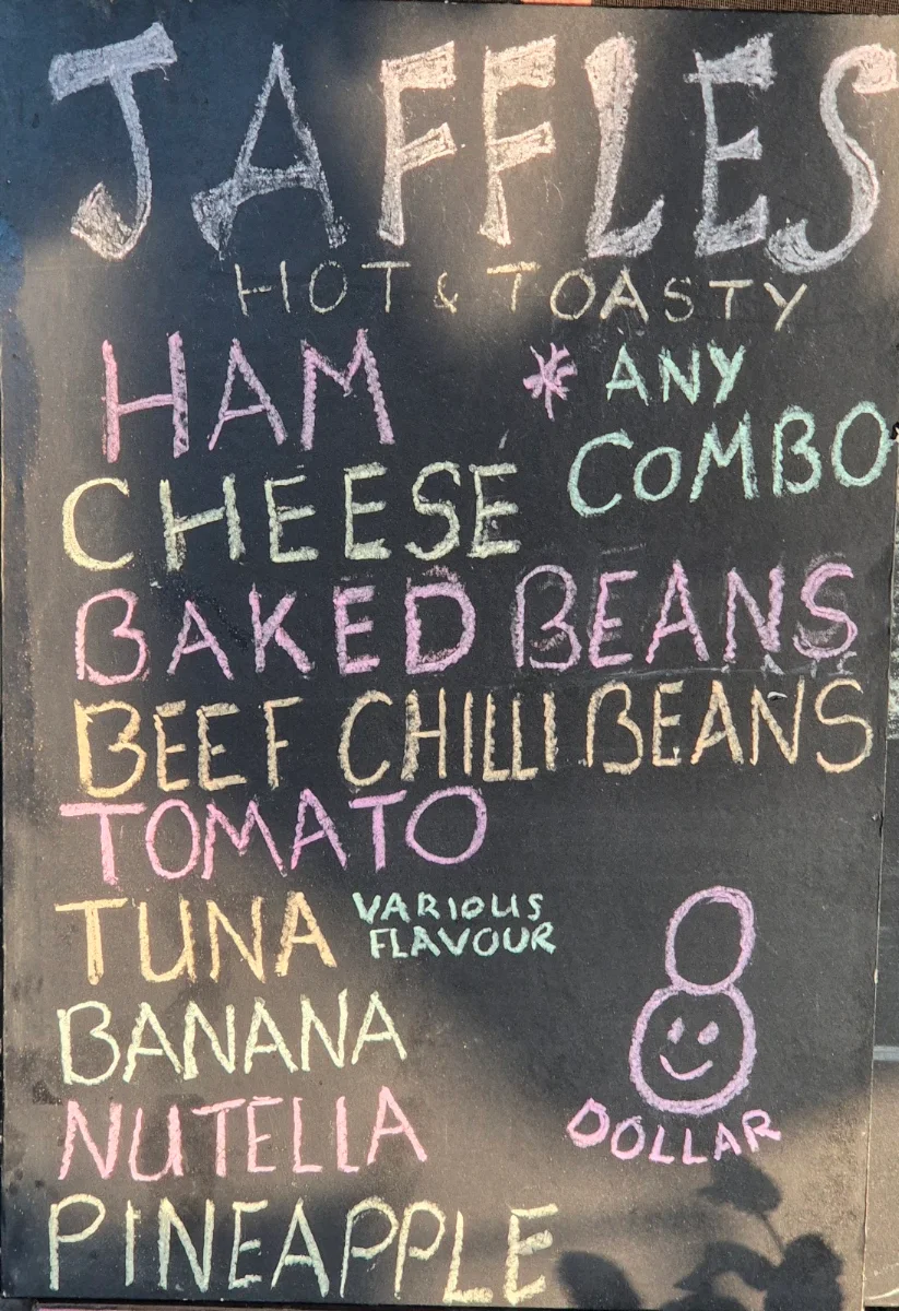 Menu, Cowboy's Coffee