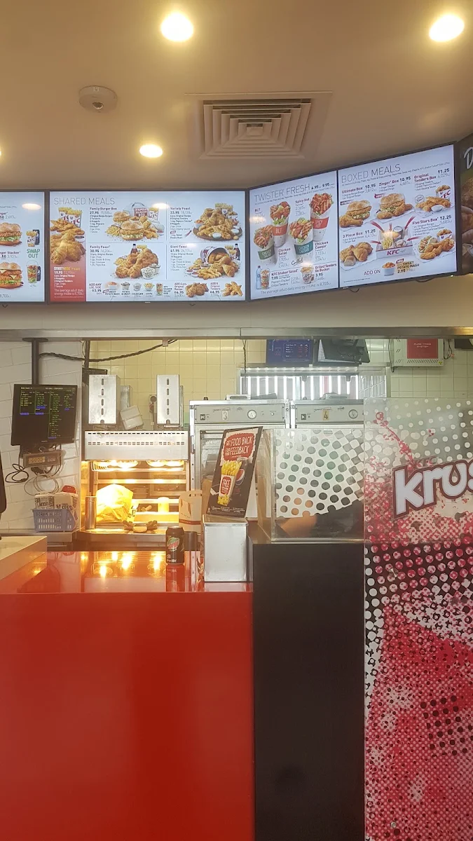 Menu, KFC Willetton