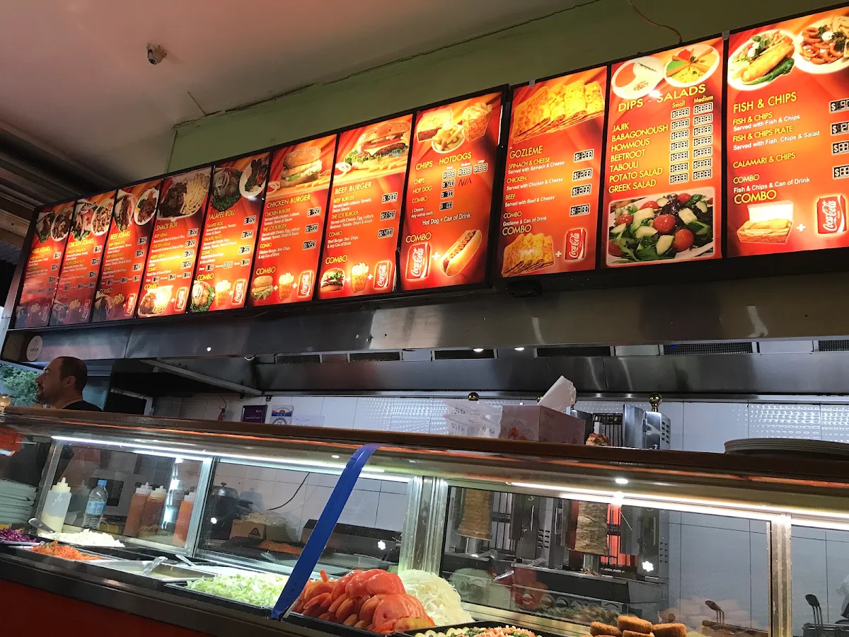 Menu, Our Kebab House