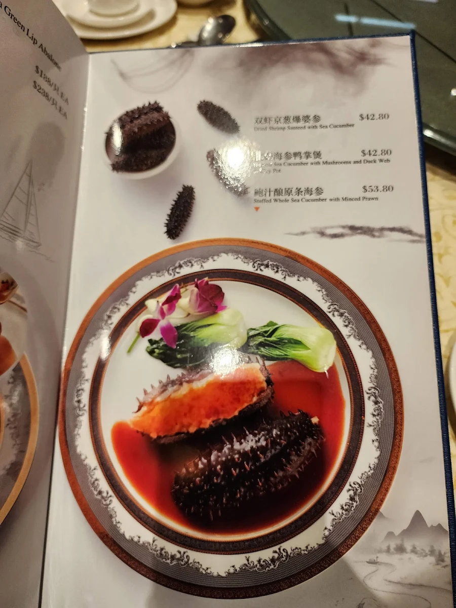 Menu, Sisters of Pearl