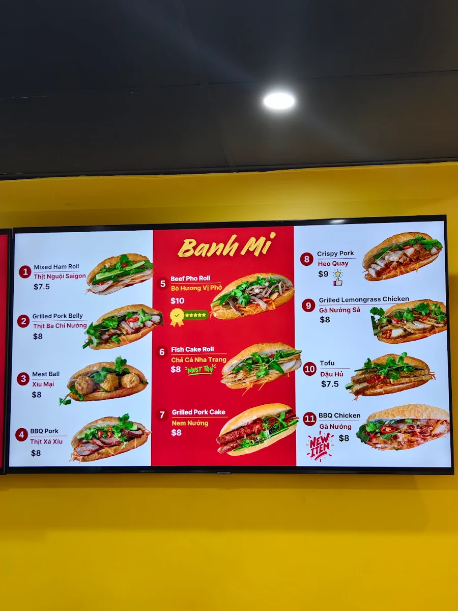 Menu, Papa BanhMi