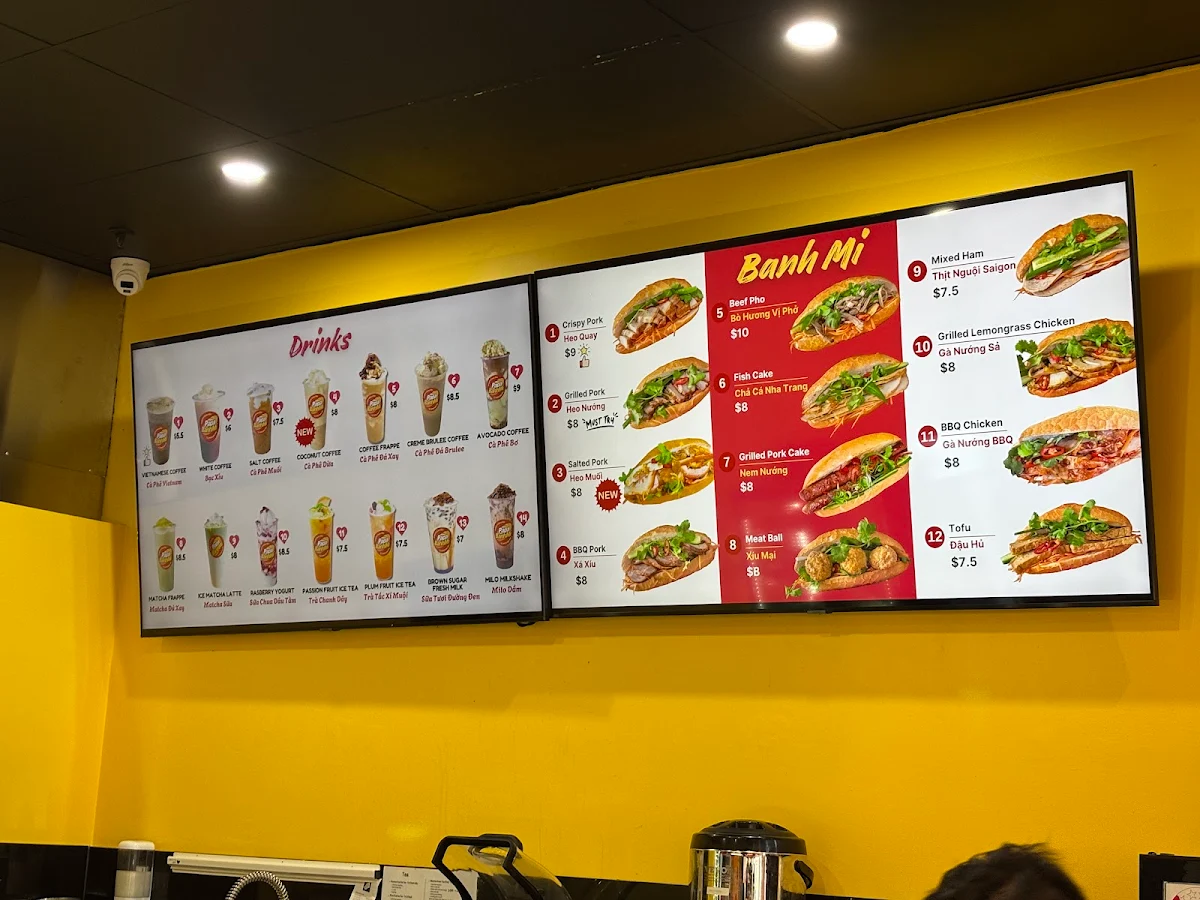 Menu, Papa BanhMi
