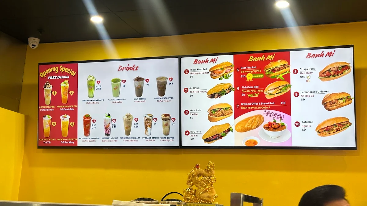 Menu, Papa BanhMi