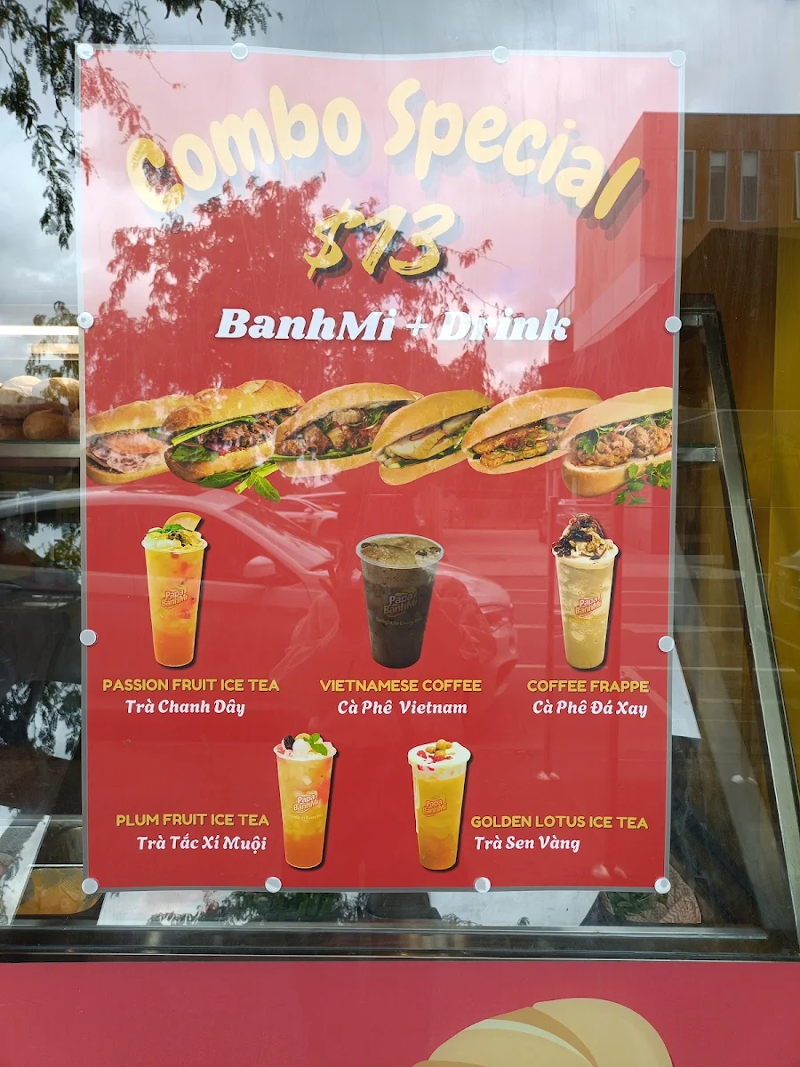 Menu, Papa BanhMi