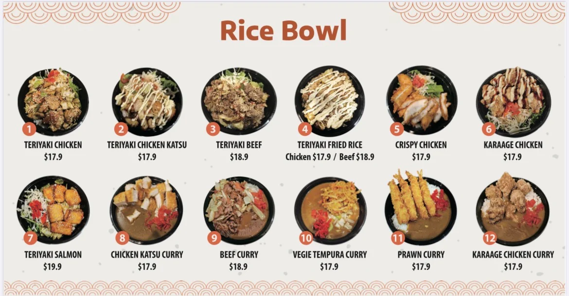 Menu, GoN Sushi PLAINLAND