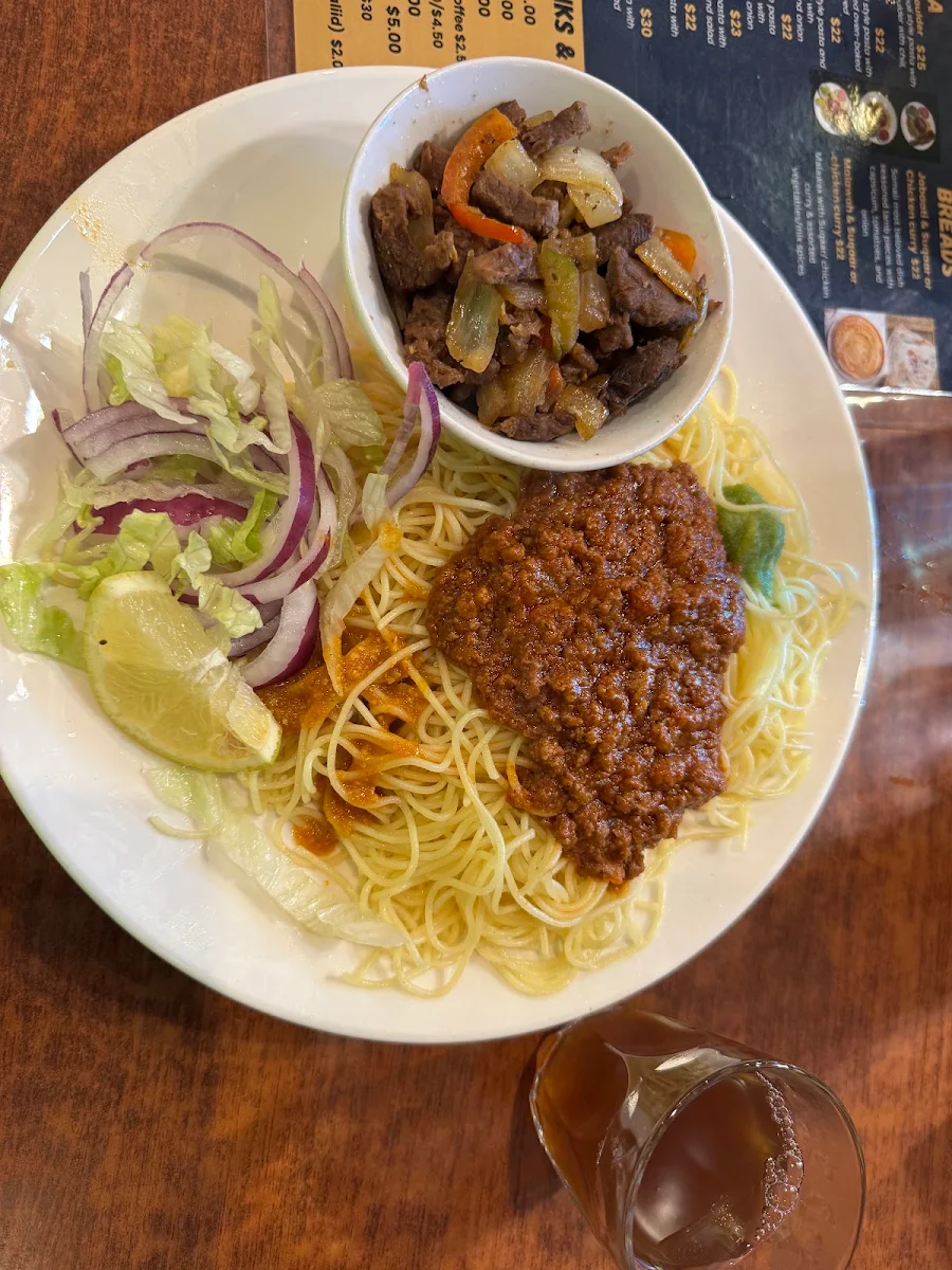 Menu, Zamzam Kitchen