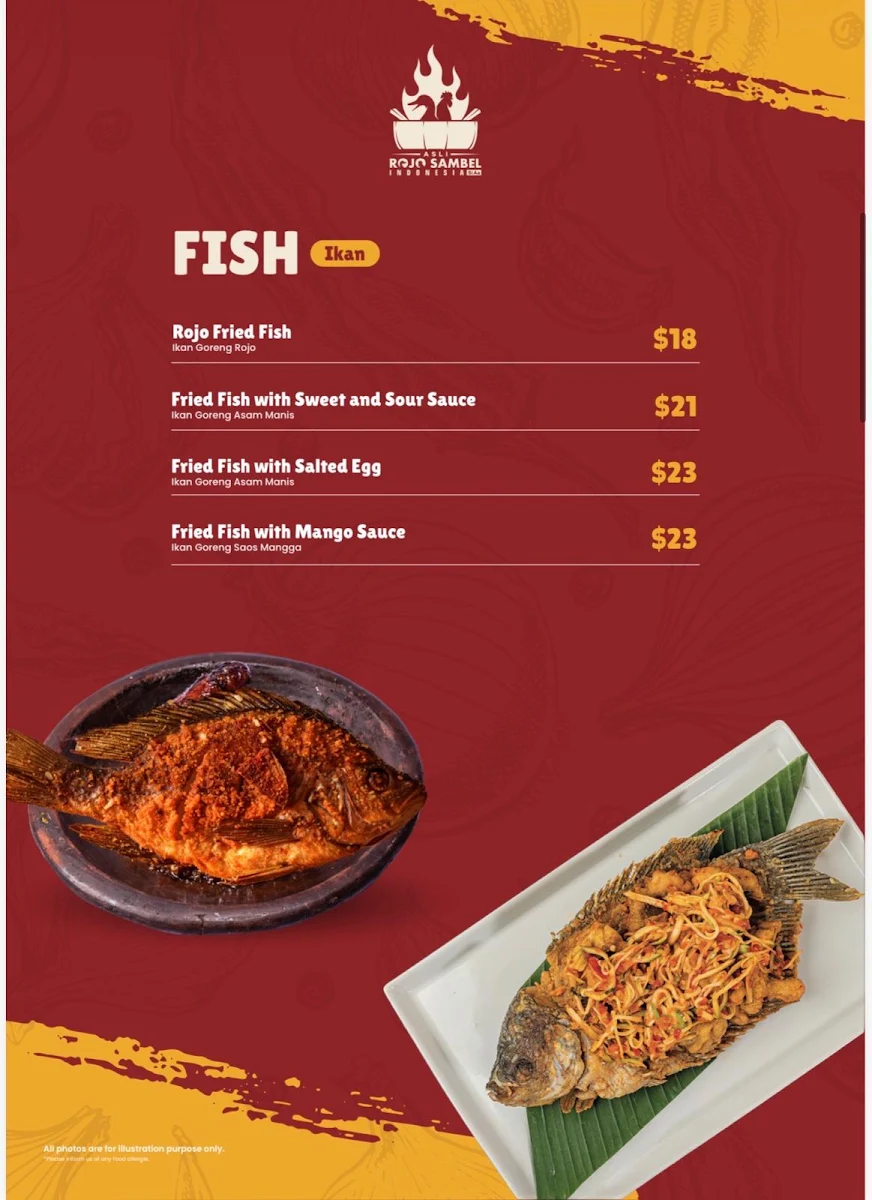 Menu, Rojo Sambel x Martabak Pecenongan 78