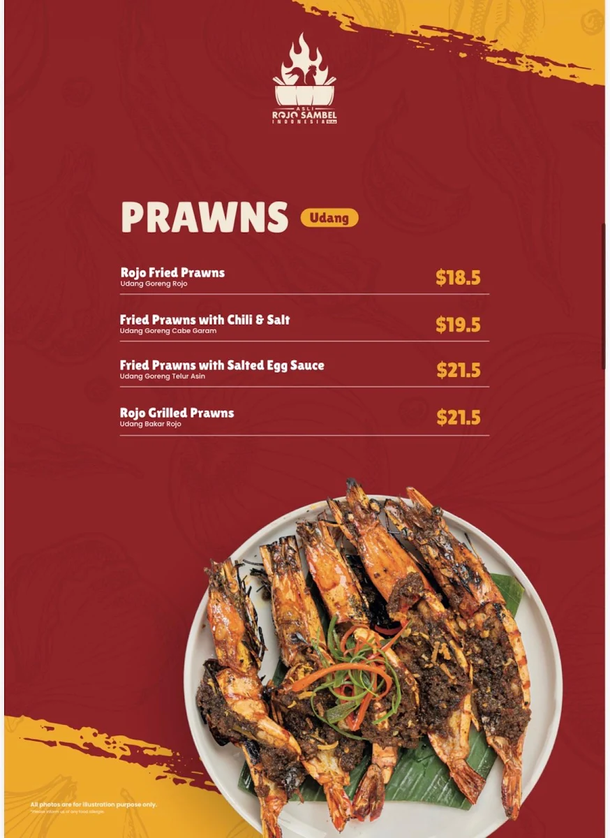 Menu, Rojo Sambel x Martabak Pecenongan 78