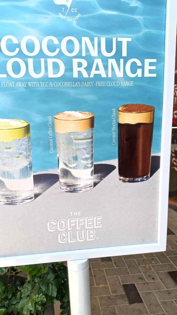 Menu, The Coffee Club Noranda