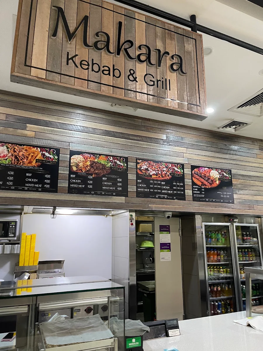 Menu, Makara Kebab & Grill