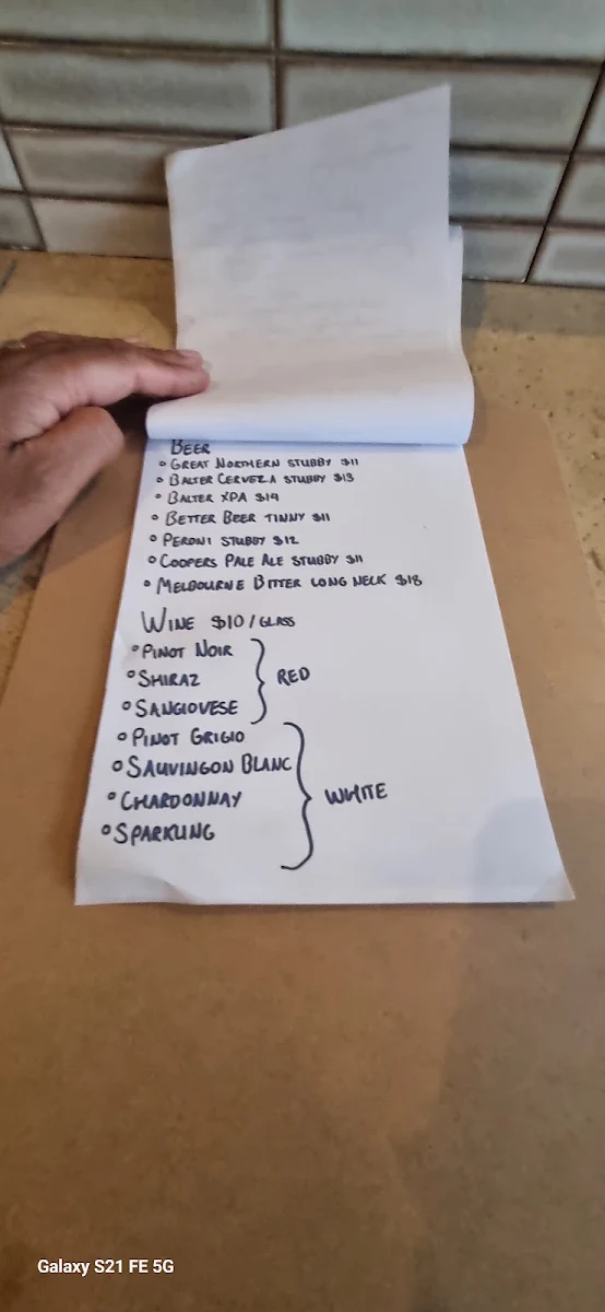 Menu, Flippin' Fresh