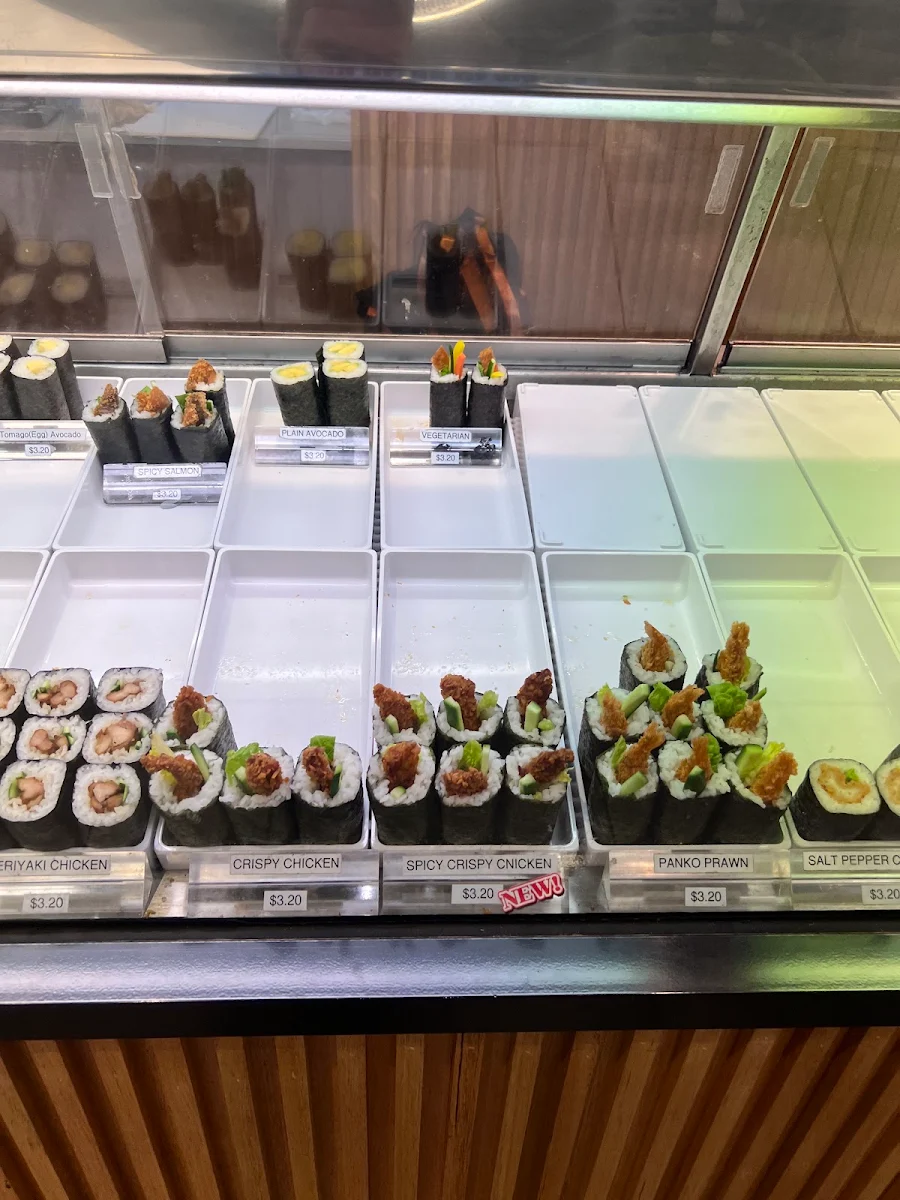 Menu, Ikura Sushi