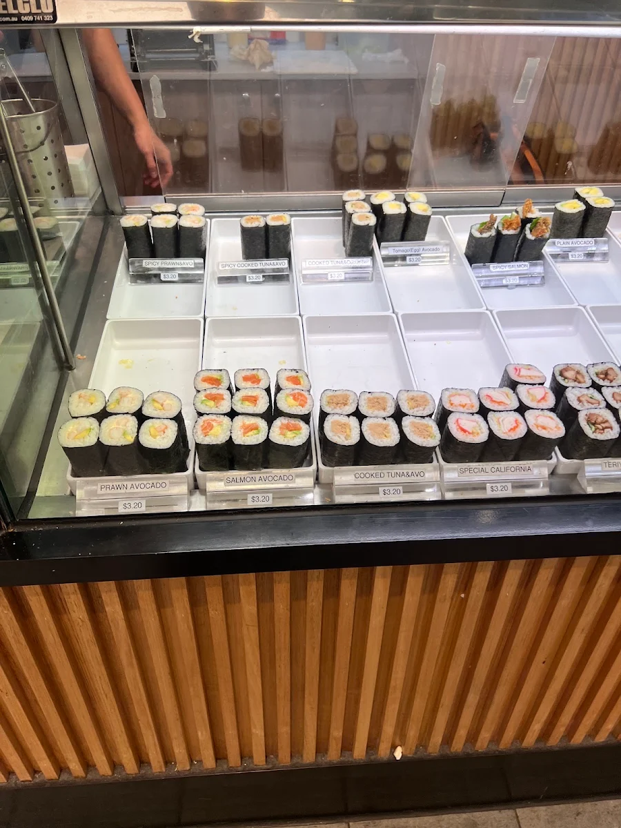 Menu, Ikura Sushi