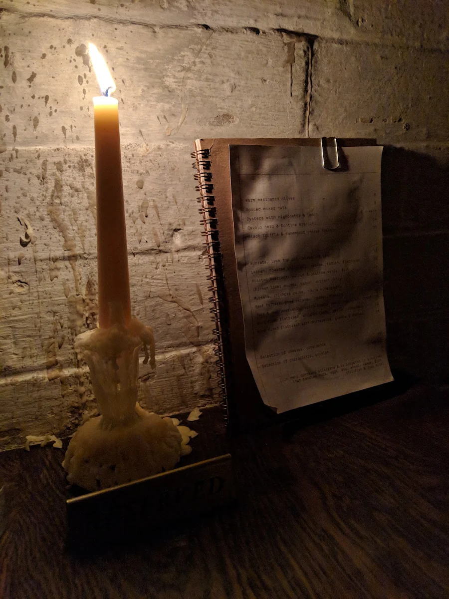 Menu, Charlie Parker's