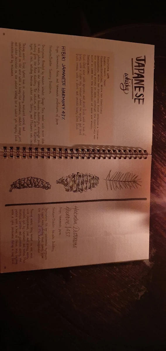 Menu, Charlie Parker's