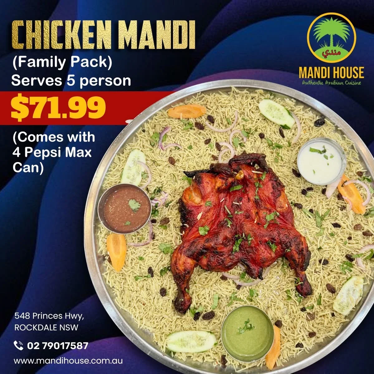 Menu, Mandi House Rockdale