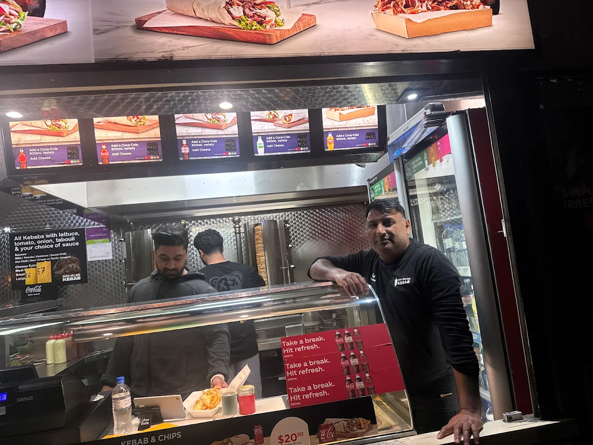 Menu, Oasis Village Kebabs