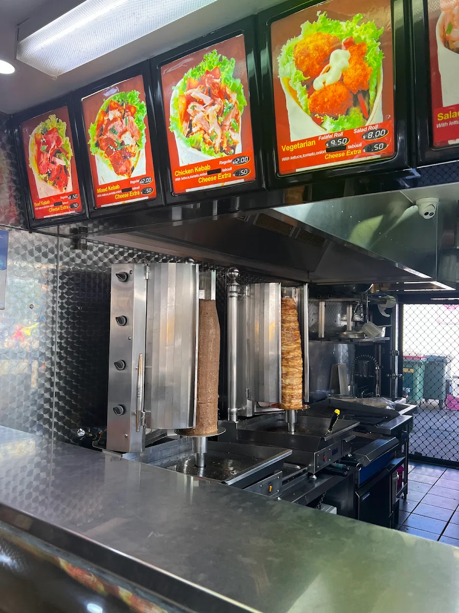 Menu, Oasis Village Kebabs