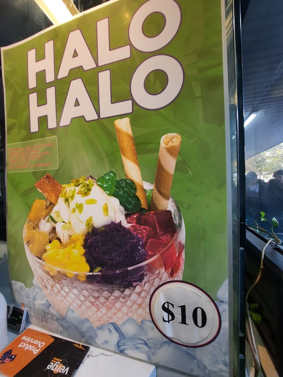 Menu, Fiesta Avenue Blacktown