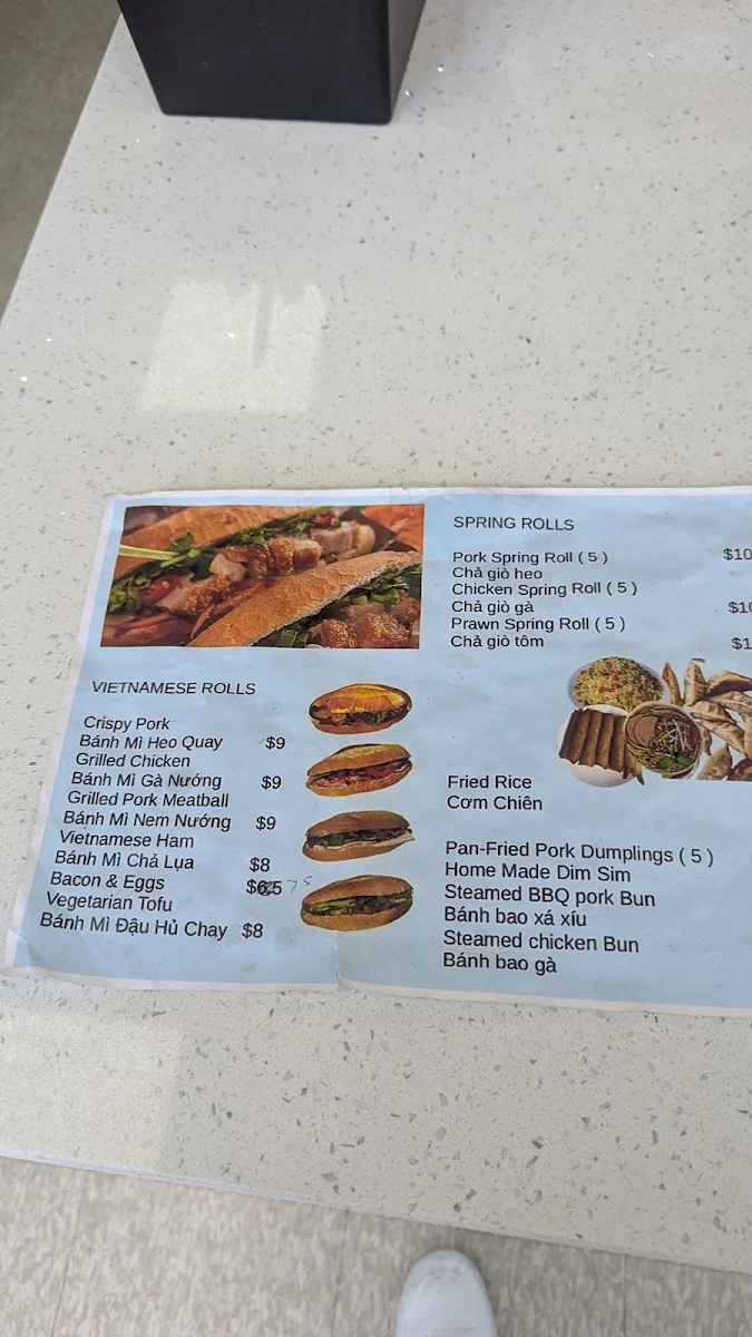 Menu, YenLien EzMeals