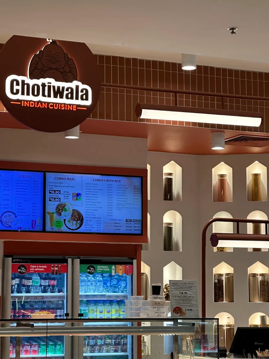 Menu, Chotiwala
