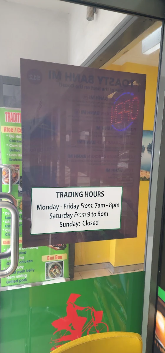 Menu, Little Saigon Upper Coomera