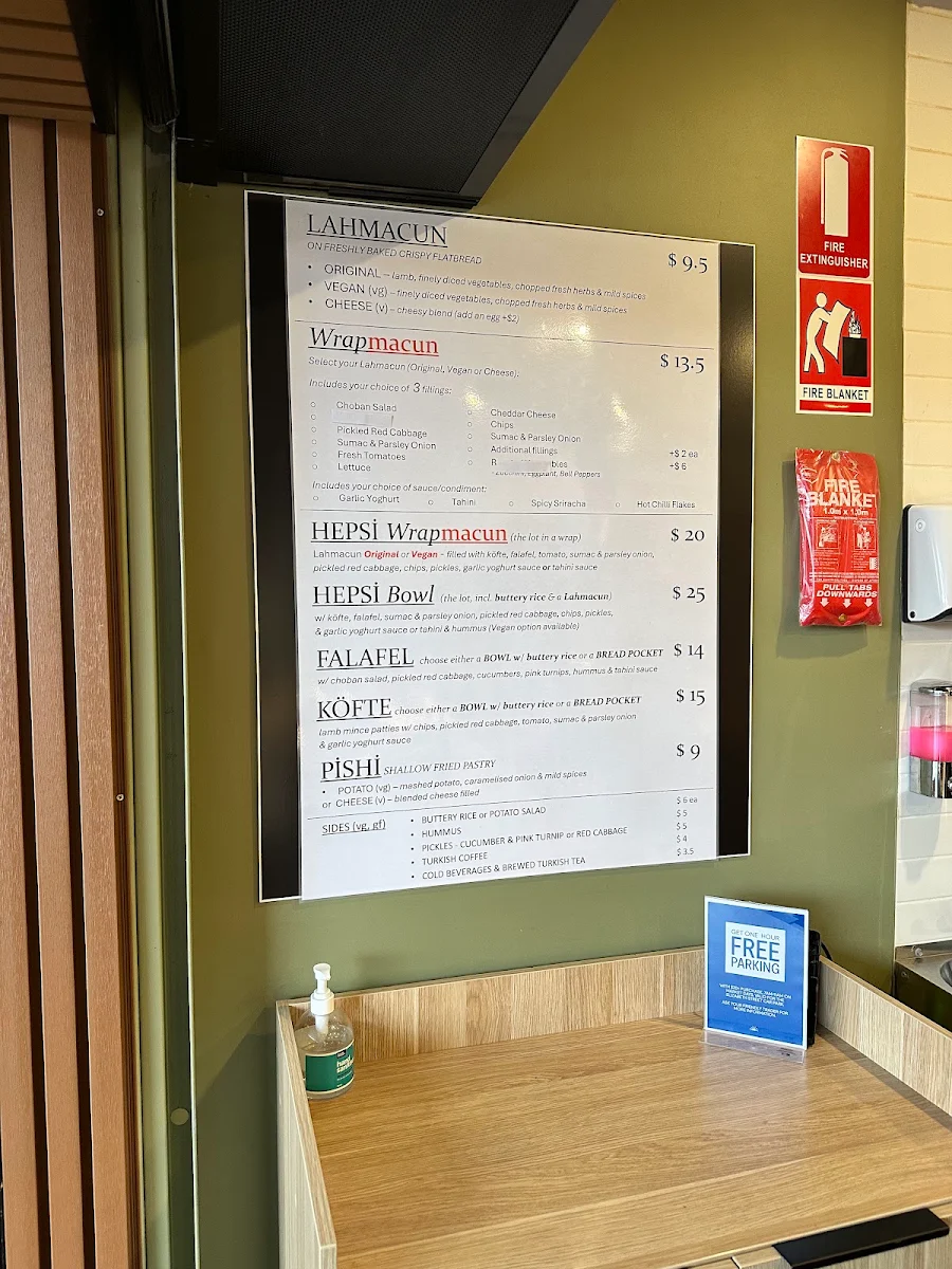Menu photo 1