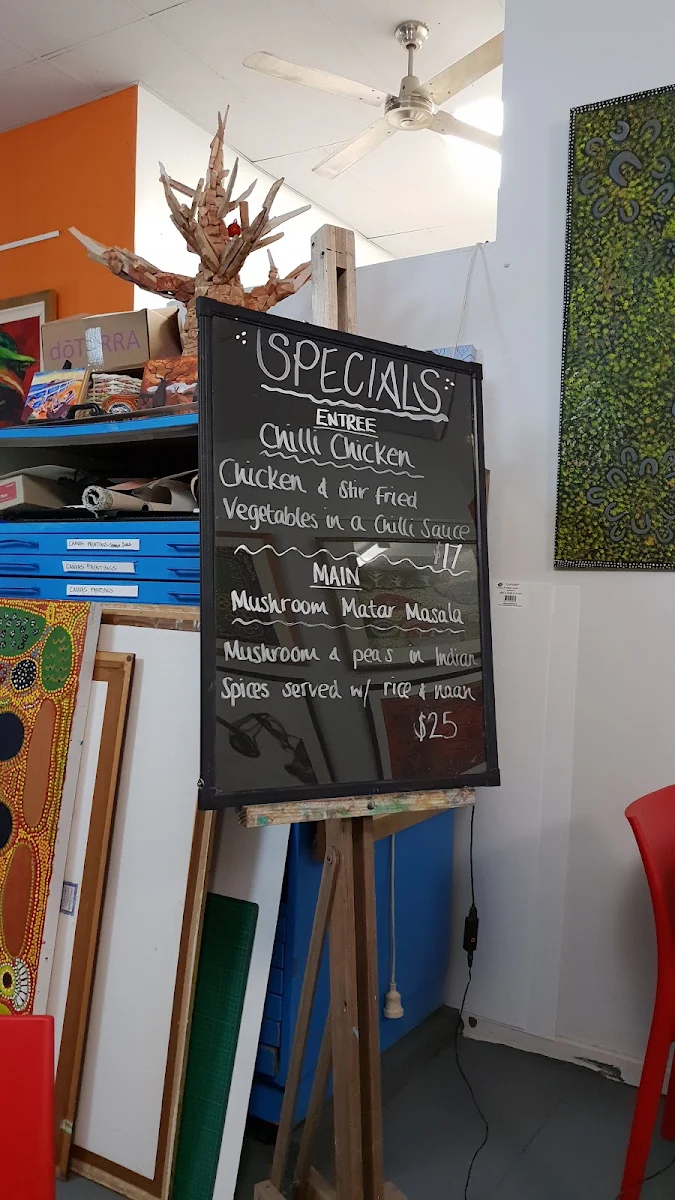 Menu, Jila Gallery Cafe