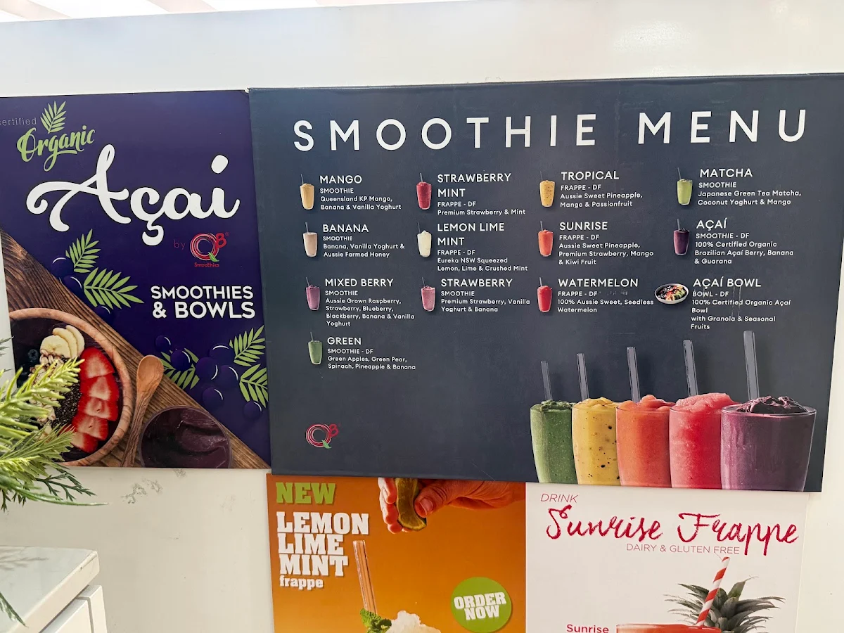 Menu, Cafe Copenhagen