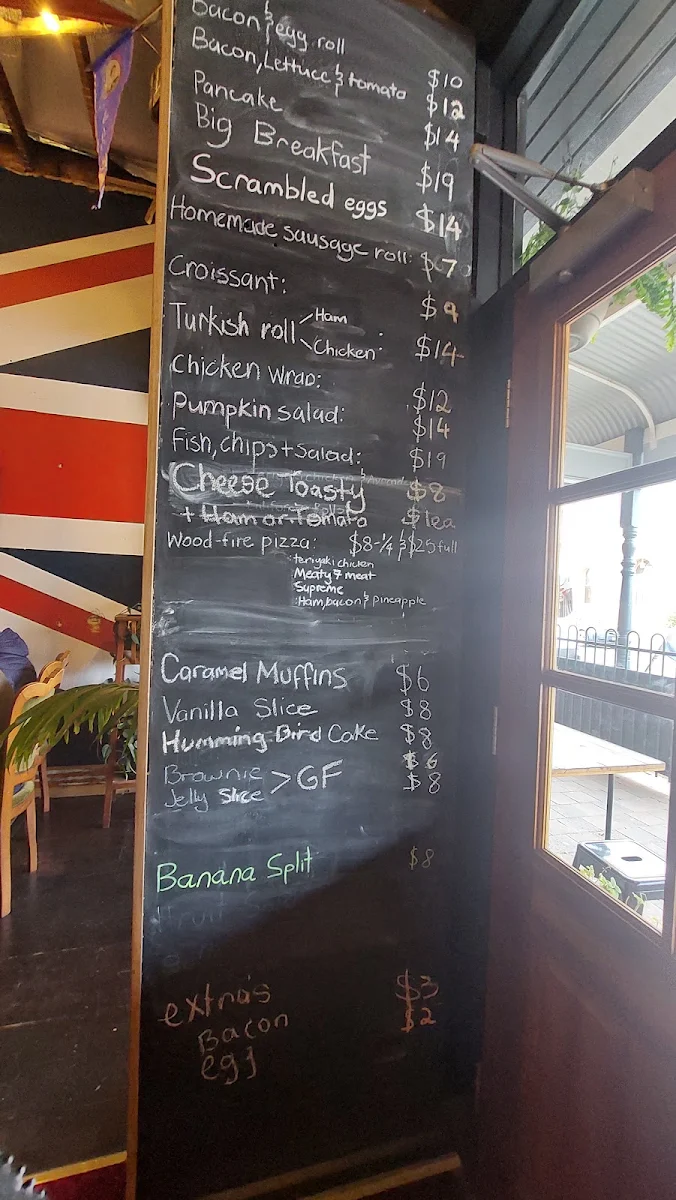 Menu, Crossroads Coffee House Peterborough