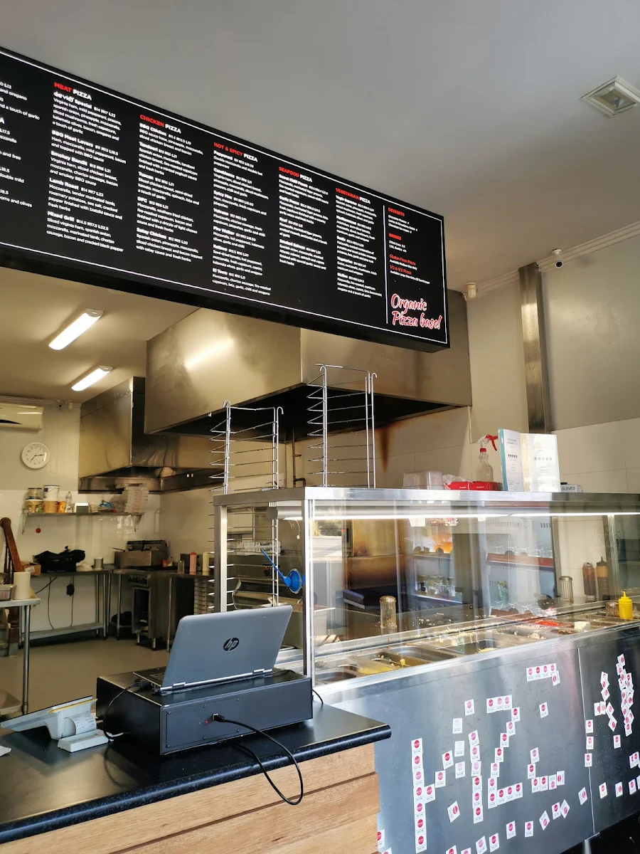 Menu, Darvid's Pizzeria Blackburn