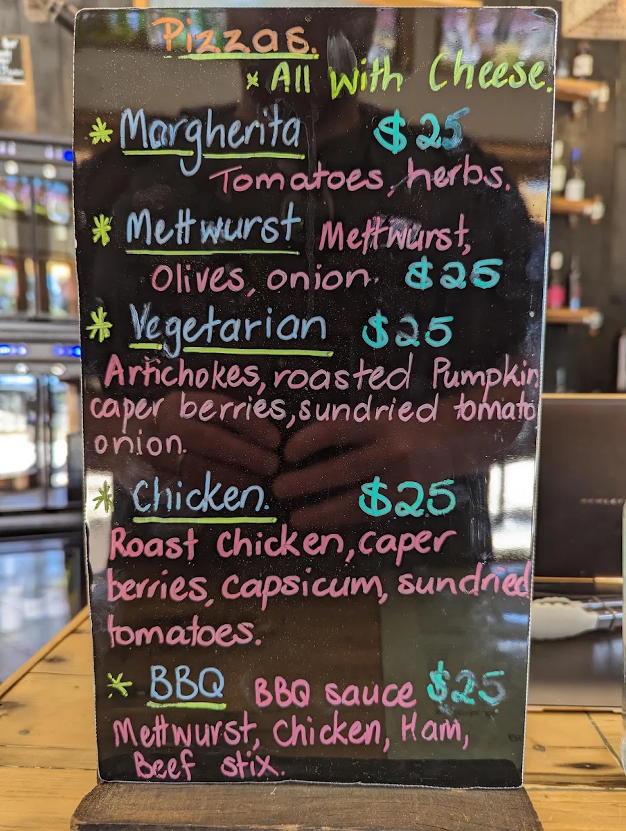 Menu, Riverland Wine Centre