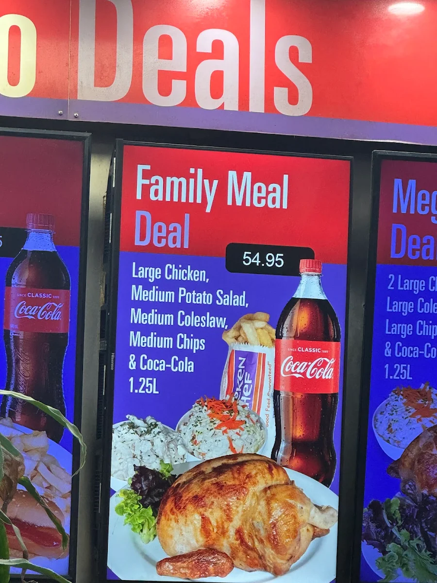 Menu, Chicken Chef