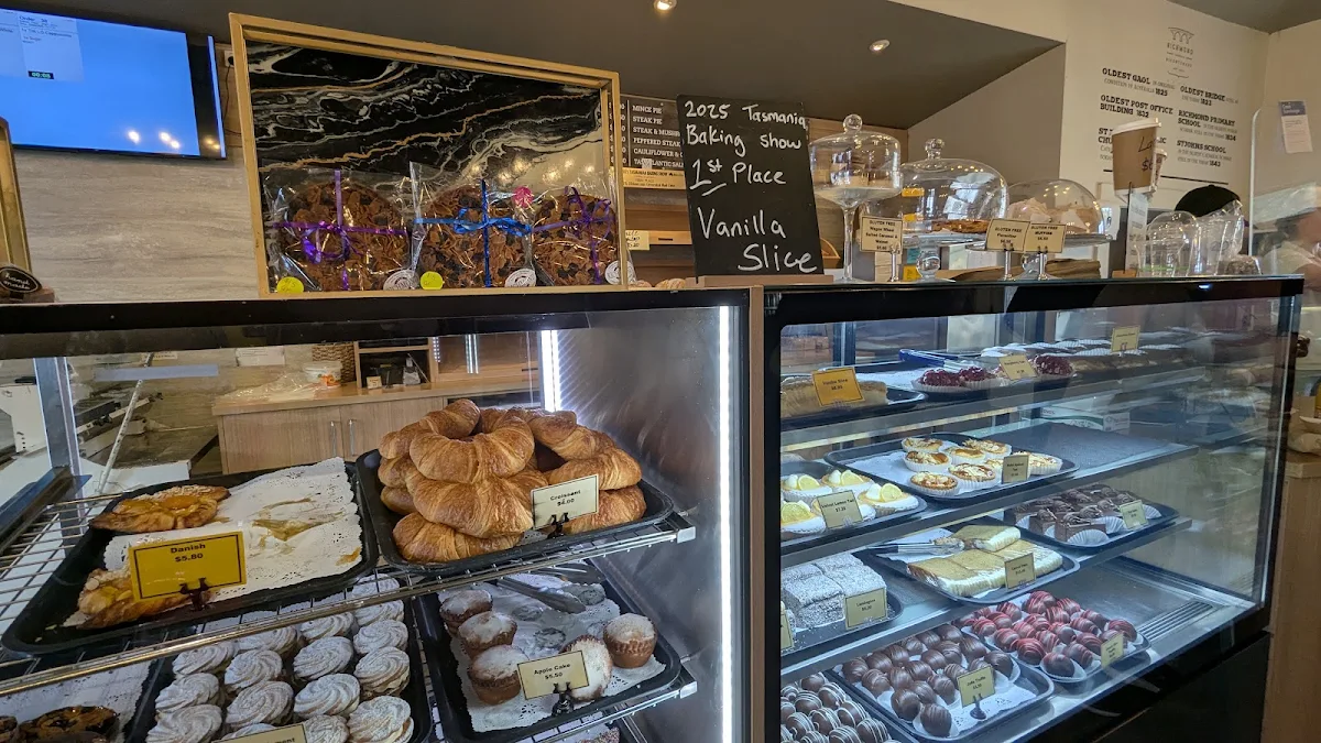 Menu, The Richmond Bakery