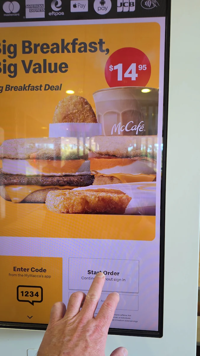 Menu, McDonald's Preston II