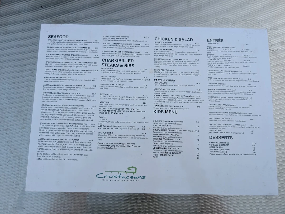 Menu photo 1