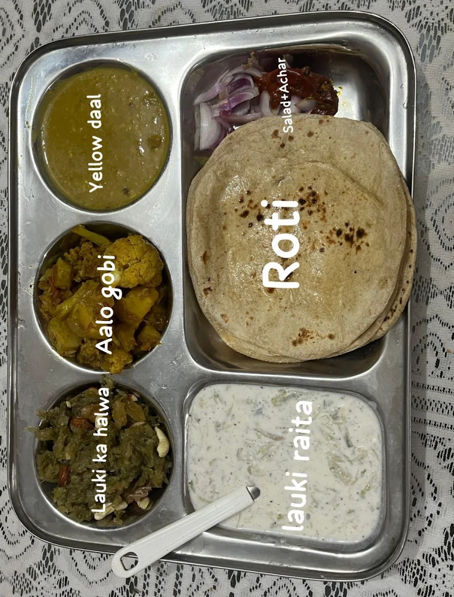 Menu, IBHK Global & Tiffin Service