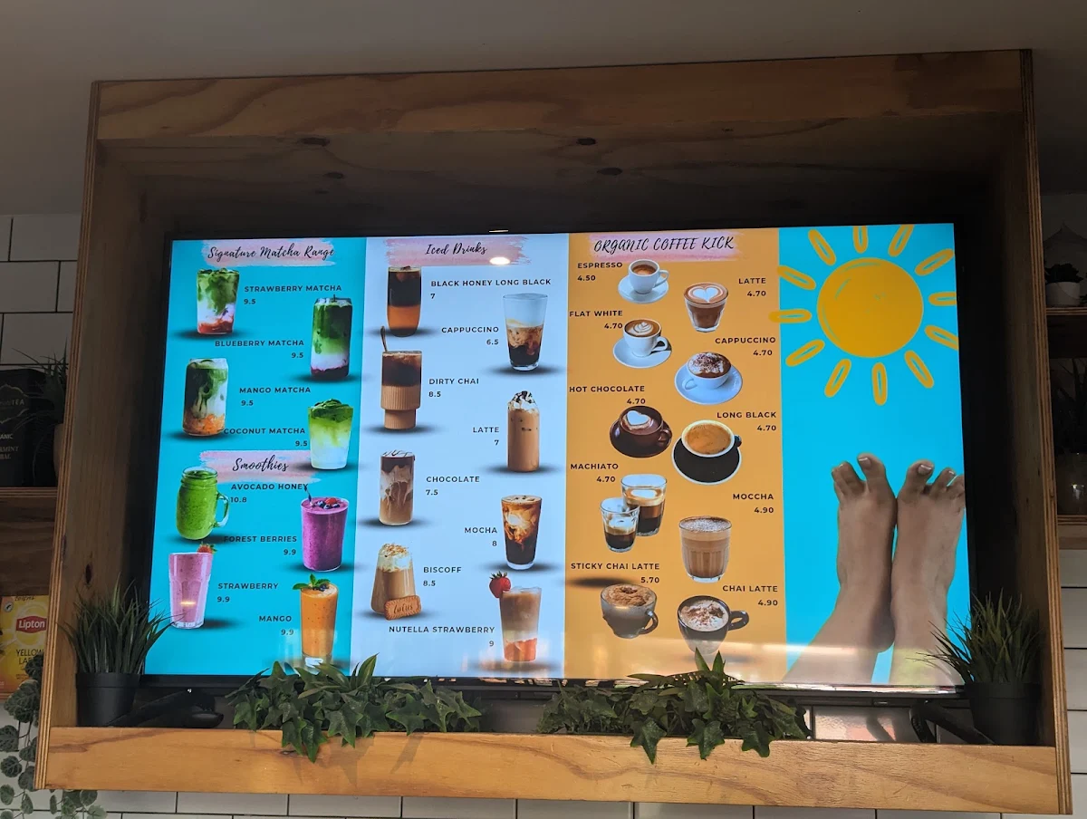 Menu, Organixx