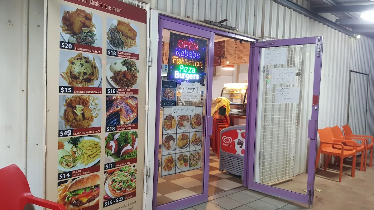 Menu, Derby Kebabs (Cairo Kebabs)
