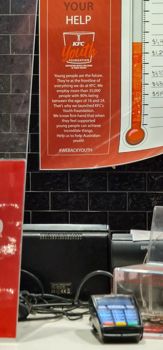 Menu, KFC Meadowbrook