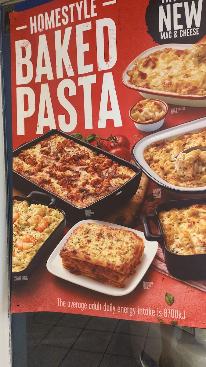 Menu, Pizza Hut Plympton