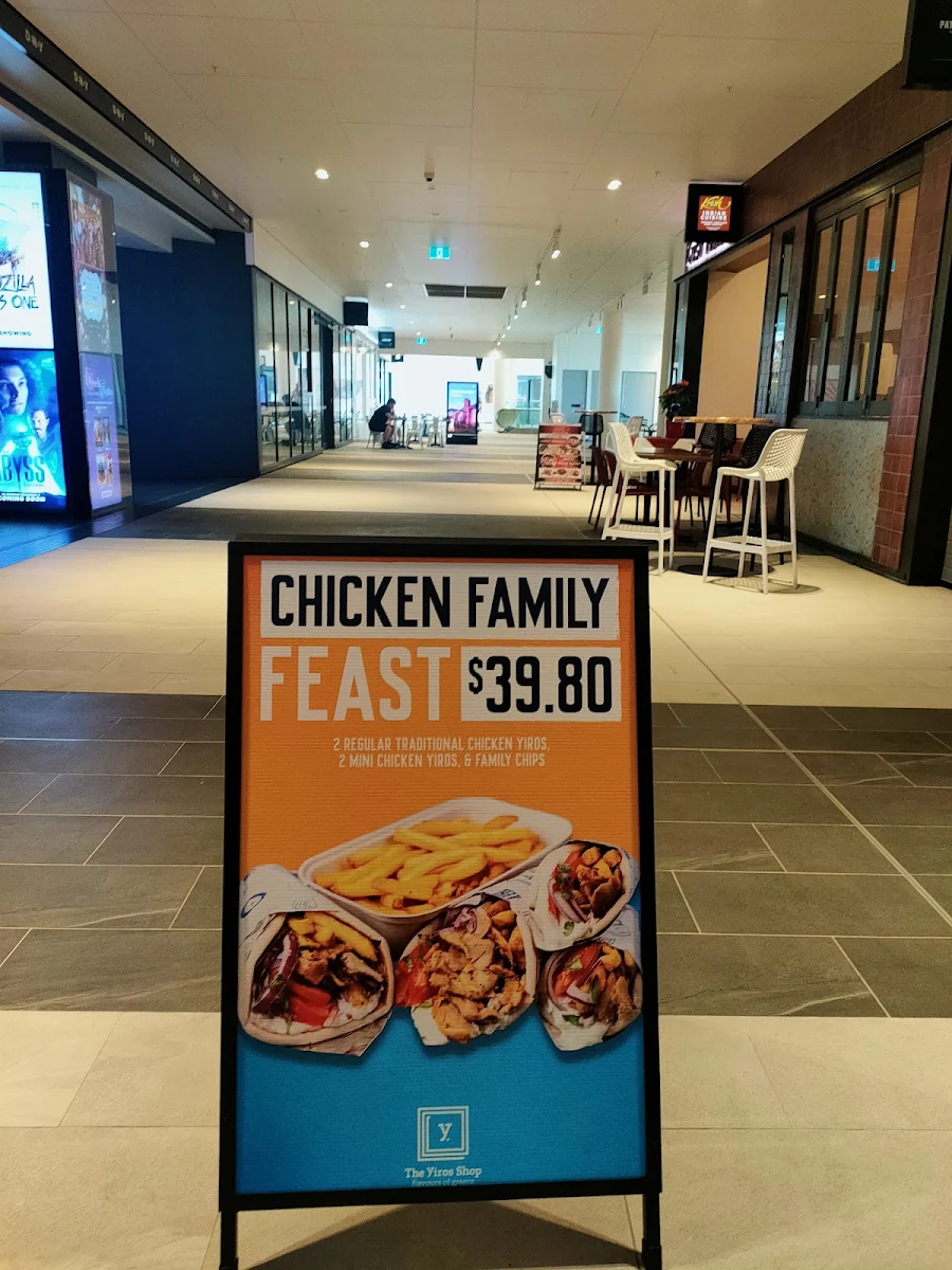 Menu, The Yiros Shop - Southport