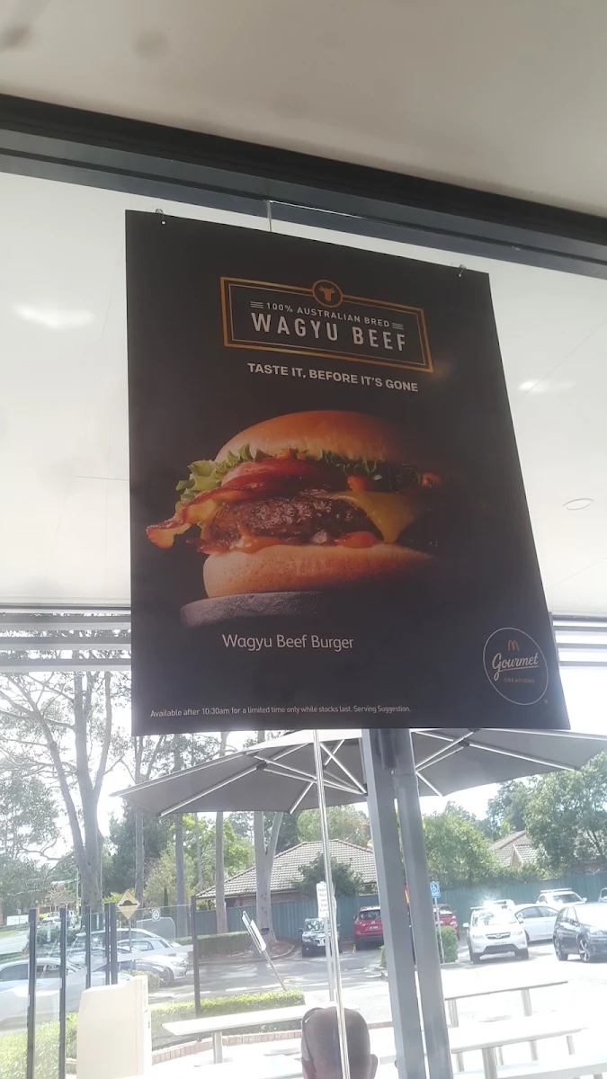 Menu, McDonald's Northmead